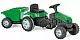 Tractor cu pedale și remorcă Woopie Farmer GoTrac Maxi 28286, verde