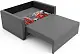 Диван Space Meble Amerykanka Heven 120 London/Sawana21, серый