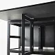 Masă IKEA Barsviken cu extensie pliantă 45/90/135x93cm, negru