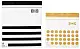 Комплект пакетов Zip-Lock IKEA Istad cu model 1/0.4л, черный/желтый