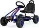 Kart cu pedale Costway TY327797BL, albastru/negru