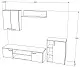 Living Haaus Alice, stejar sonoma/alb