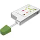 Tester de nitrați Greentest ECO 6, alb