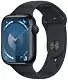 Умные часы Apple Watch Series 9 GPS 45mm Midnight Aluminium Case with Midnight Sport Band S/M