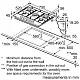 Газовая панель Bosch PGQ7B5B90, нержавеющая сталь