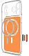 Чехол Spigen iPhone 17 Pro Max Ultra Hybrid T Mag Safe Glossy Orange, прозрачный