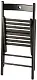 Scaun IKEA Terje pliant, negru