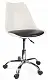 Scaun de birou Jumi CM-910324, alb/negru