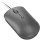 Mouse Lenovo 540 USB-C Compact Wired, gri închis