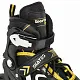 Роликовые коньки SporTrike Inline Skates 29-33, черный/желтый