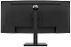 Monitor HP M34d Curved, negru