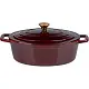 Кастрюля Alpina Cast Iron Burgundy, бордовый на tehnoparc.md Кастрюля Alpina Cast Iron Burgundy, бордовый
