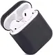 Чехол для наушников Helment Case Silicone AirPods 2 (AIRPOD2BK), черный на tehnoparc.md Чехол для наушников Helment Case Silicone AirPods 2 (AIRPOD2BK), черный