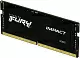 Оперативная память SO-DIMM Kingston Fury Impact 8GB DDR5-4800MHz, CL38, 1.1V