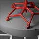 Геймерское кресло IKEA Styrspel, серый/красный