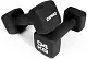 Гантель Zipro Neoprene Dumbbells 2x4кг, черный