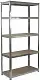 Etajeră GardenLine GWI0878, natural/metalic
