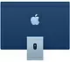 Моноблок Apple iMac Z12X000AS (24"/M1/16GB/512GB), синий