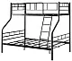 Pat pentru copii Evger R-70XL 90/140x200cm, negru pe tehnoparc.md Pat pentru copii Evger R-70XL 90/140x200cm, negru