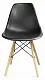 Scaun Jumi Eva CM-946224, negru