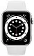 Умные часы Apple Watch Series 6 40мм, корпус из алюминия серебристого цвета, спортивный ремешок