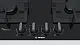 Газовая панель Bosch PPP6A6B20, черный