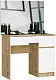 Masă de toaletă Akord P-2/SL 900x600cm Right, stejar artizanal/alb