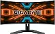 Монитор Gigabyte G34WQC, черный