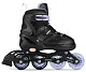Роликовые коньки Spokey Quattro 4in1 38-41 (943431), черный/фиолетовый на tehnoparc.md Роликовые коньки Spokey Quattro 4in1 38-41 (943431), черный/фиолетовый