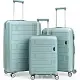 Комплект чемоданов CCS 5236 Set, голубой