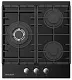 Plită incorporabilă cu gaz Wolser WL-BRD 6300 GBN FFD, negru