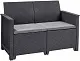Set mobilă de grădină Keter Elodie 2 Set, grafit