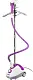 Aparat de călcat vertical cu aburi Daewoo DGS1600DP, alb/violet