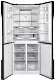 Холодильник Maunfeld MFF182NFSB, черный