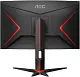 Монитор Aoc CQ27G2U, черный/красный
