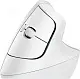 Mouse Logitech Lift Vertical, alb