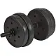 Halteră Enero Dumbbell Set 2x10kg, negru