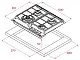 Газовая панель Teka GZC 64321 WH, белый