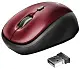 Mouse Trust Yvi Wireless Mini, negru/roșu