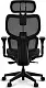 Scaun de birou SENSE7 Nobu, negru