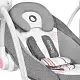 Детское кресло-качалка Lionelo Ruben, серый/розовый