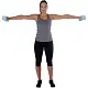 Halteră Pure Neopren Dumbbell Set 2x3kg, albastru deschis pe tehnoparc.md Halteră Pure Neopren Dumbbell Set 2x3kg, albastru deschis