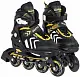 Роликовые коньки SporTrike Inline Skates 29-33, черный/желтый