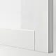Витрина IKEA Besta/Lappviken ящик с плавно-закрывающимися направляющими 60x42x193см, белый на tehnoparc.md Витрина IKEA Besta/Lappviken ящик с плавно-закрывающимися направляющими 60x42x193см, белый