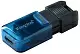 Flash USB Kingston DataTraveler 80M 64GB, negru/albastru