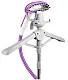 Aparat de călcat vertical cu aburi Daewoo DGS1600DP, alb/violet
