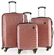 Set de valize CCS 5169 Set, roz