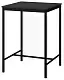 Обеденный набор IKEA Sandsberg/Stig 2 барных стула 67x67см, черный/черный
