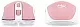 Мышка HyperX Pulsefire Core, розовый/белый
