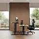 Masă de birou SENSE7 Nojo 140x70, pin negru